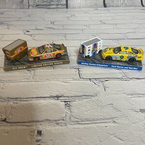 Vintage 2000 Hot Wheels Kyle Petty & Jerry Nadeau New In Packaging Racing Nascar